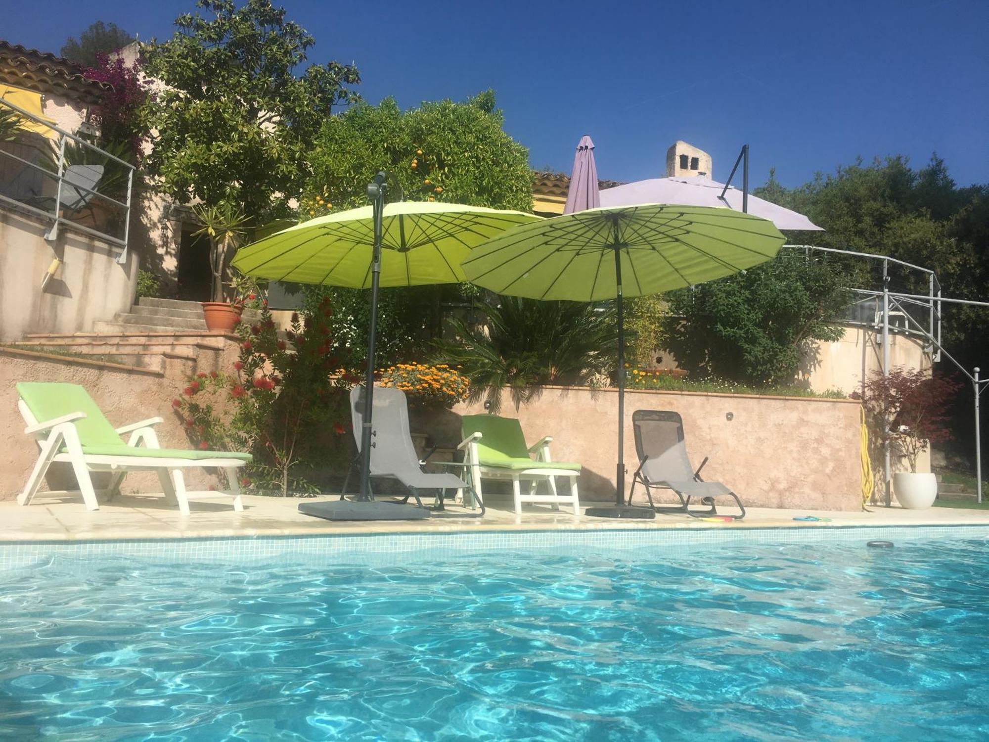 Studio Chez Charles Et Marie, Independant De La Maison, Acces Piscine, Tres Calme, ロックフォール・レ・パン エクステリア 写真